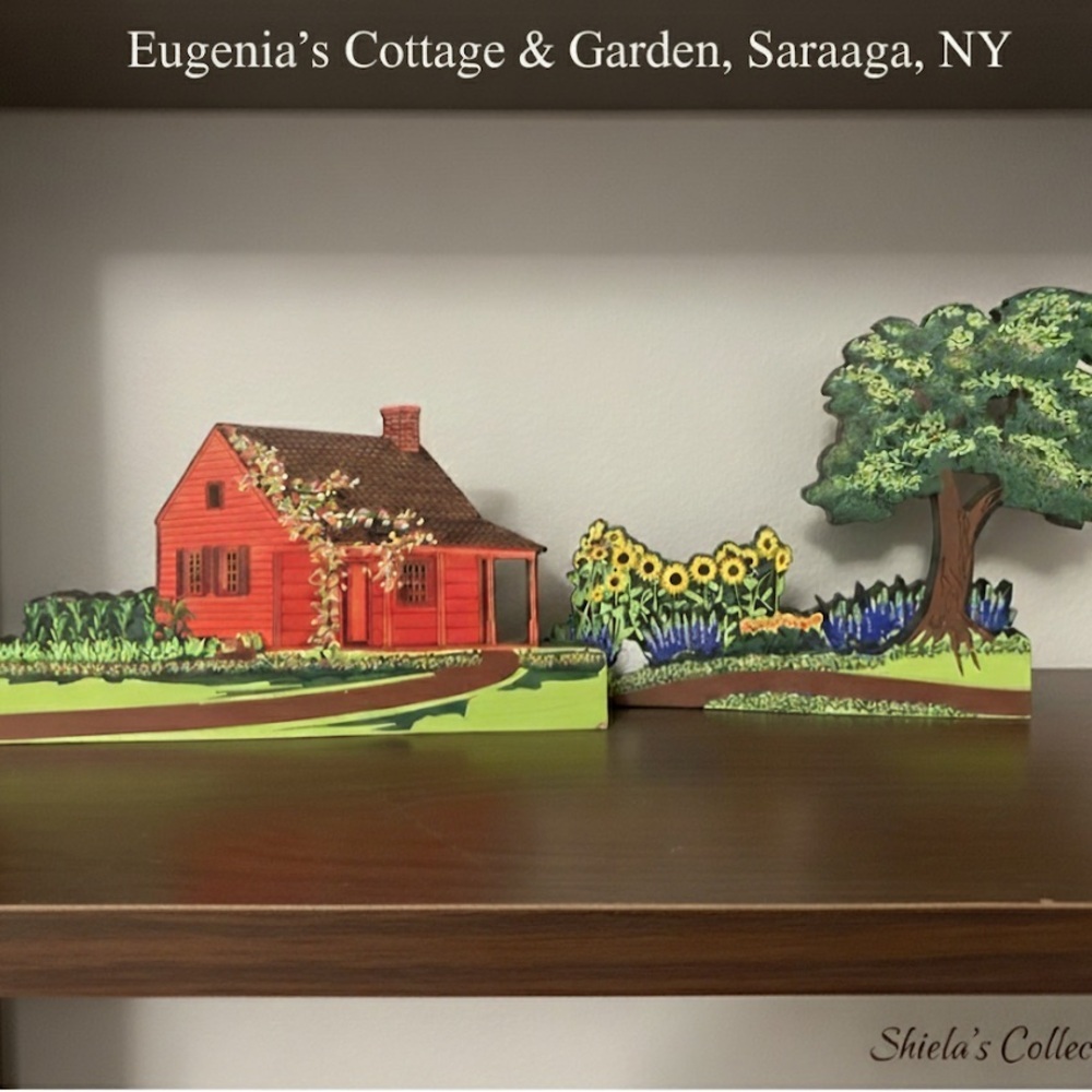 Sheila’s Collectibles Eugenia’s Cottage, Garden & Benedict Arnold Saratoga, NY